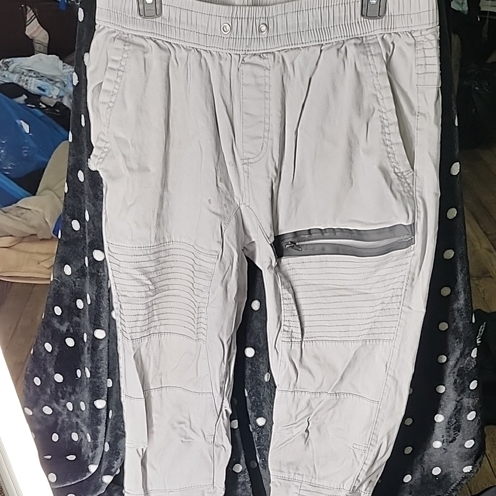 Ring of Fire Men's Cargo Pants in Light Gray